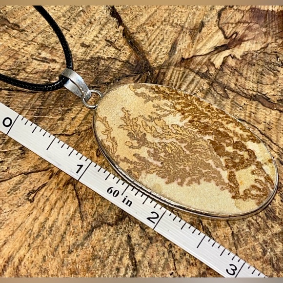 Large Dendritic Agate Pendant 2 7/8” - Picture 14 of 14